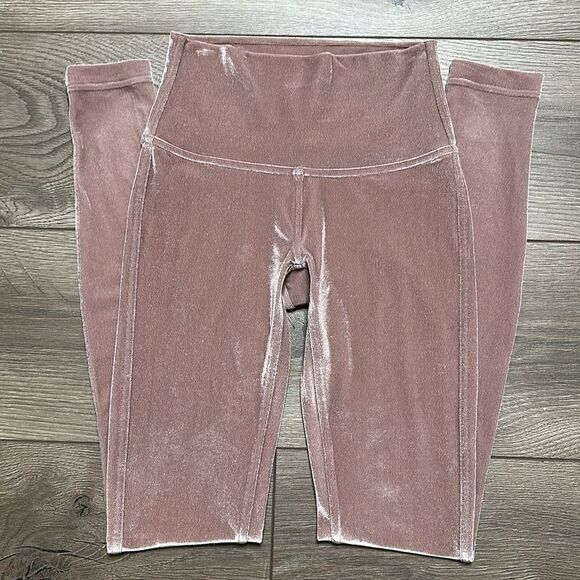 Lululemon Wunder Lounge High-Rise Tight 28" Velvet Spanish‎ Oak Leggings Size 2 - Picture 1 of 11